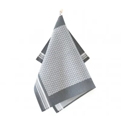 Produktbild von Geschirrtuch Maroko Graphit 50x70cm Baumwolle 100%