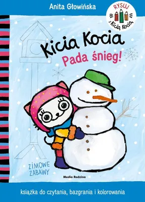 Imagen del producto de Kicia Kocia. Pada Śnieg. Kolorowanka
