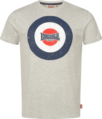 Zdjęcie produktu dla Koszulka męska regular fit TREVOSE Marl Grey/Navy/White S Lonsdale