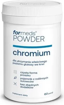 Productafbeelding van Formeds F-Chroom 200, chroompicolinaat, 200 µg, poeder, 60 porties