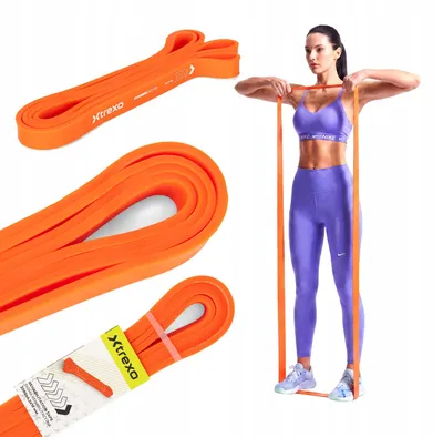Produktbild von XTREXO Rehabilitationsband 1/5 Orange 208cm 9-27kg