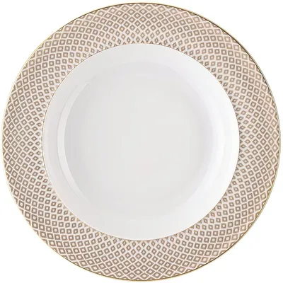Imagen del producto de Rosenthal Suppenteller 22 cm Francis Carreau Beige 10460-404308-10322 /Abverkauf nur solange Vorrat reicht