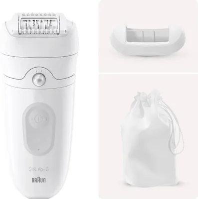 Produktbild von Braun Personal Care Epilierer, Nass-/Trockenanwendung, Akkubetrieb, MicroGrip Pinzetten Technologie (225052)