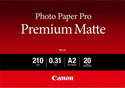 Produktbild von Canon PM-101 Pro Premium Matte A 2, 20 Blatt, 210 g