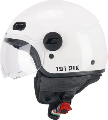 Zdjęcie produktu dla Kask Jet CGM 191A PIX MONO biały formowany daszek rozmiar M