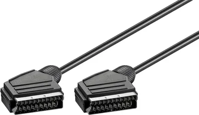 Produktbild von Kabel połączeniowy Scart, niklowany, ø 7 mm