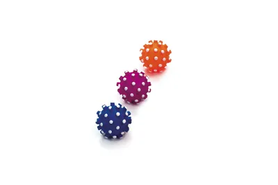 Immagine prodotto di Palla giocattolo per cani con punte di 6 cm in lattice