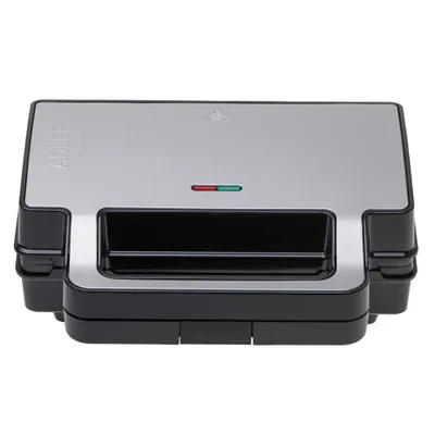 Image de Machine à sandwich Adler AD 3073 Noir Argent