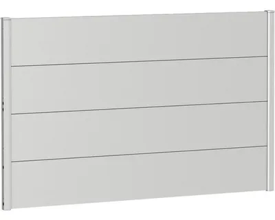 Obrázek produktu pro Kovový plot Biohort 150 x 90 cm žárově pozinkovaný stříbrný metalický
