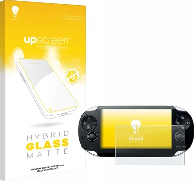 Produktbild von upscreen Entspiegelungs Schutzglas für Sony Playstation PS Vita Schutzfolie Panzer Folie Glas Display Schutz matt