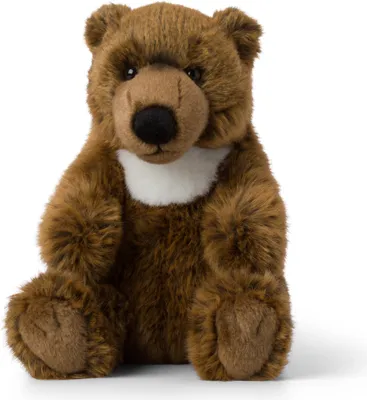 Produktbild von WWF - Plüschtier - Grizzly (sitzend, 20cm) lebensecht Kuscheltier Stofftier Plüschfigur