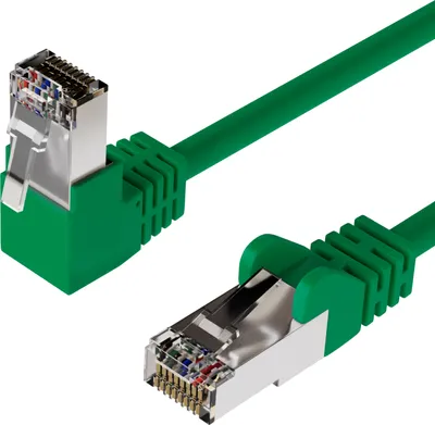 Produktbild von kabelbude KB08-6402302, 1 m, Cat6, SF/UTP (S-FTP), RJ-45, RJ-45, Grün