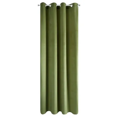 Obrázek produktu pro Eurofirany 355020, Sheer, Olivový, Jednobarevný, Polyester, Průchodka, 215 g/m²