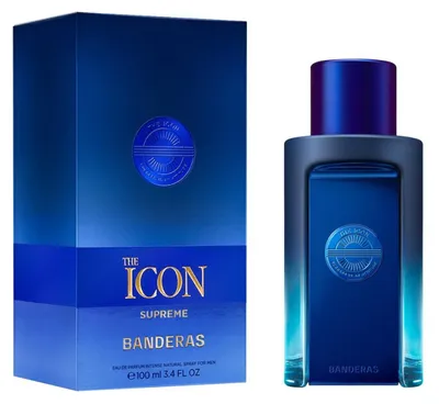 Imagen del producto de Antonio Banderas, The Icon Supreme, Eau de Parfum Intense para hombre, 100 ml