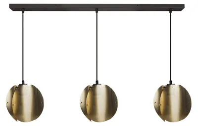Produktbild von Pendelleuchte E27 H: max. 150 cm 3-flammig länglich Modern Hängeleuchte