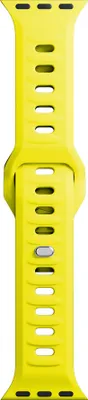 Image de Bracelet en silicone Apple Watch 3MK 38/40/41mm jaune
