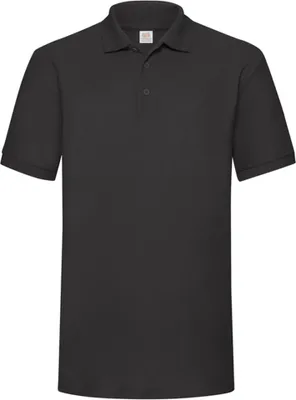 Produktbild von Fruit of the Loom - Poloshirt für Herren LT2377 (L) (Schwarz)