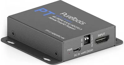 Obrázek produktu pro PureTools eARC Audio adaptér Splitter Extractor Dolby Atmos TrueHD Sound