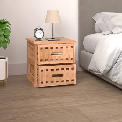 Obrázek produktu pro vidaXL Noční stolek 34x34x34 cm masiv ořech