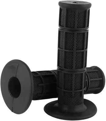 Immagine prodotto di Manopole per moto professionali - Manopole in gomma di alta qualità - Manopole universali - 7/8 di pollice (22 mm) - Adatte per moto da cross - Manopole standard professionali