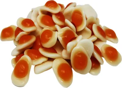 Produktbild Fruchtgummi Spiegeleier mit Schaumzucker angenehm weich 1000g