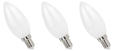 Produktbild von Spectrum E14 LED Lampe 1W 100lm 2700K Warmweiß 230V 3 Stück