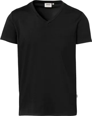Produktbild von HAKRO V-Shirt Stretch #272 Gr. 3XL schwarz