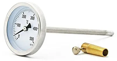 Productafbeelding van RVS Thermometer voor Pizza- en Broodovens tot 500°C