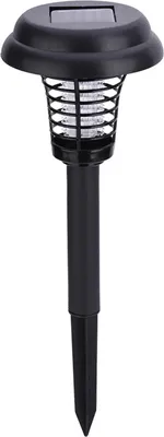 Zdjęcie produktu dla Solar Power Insect Trap Electronic Mosquito Bugs Killer LED Light Outdoor Garden Lawn Lamp