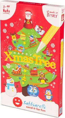 Produktbild von Sabbiarelli Sandmalerei-Set Weihnachtsdekorationen - kreatives Spielzeug