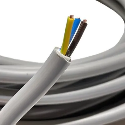 Produktbild von Mantelkabel NYM - J 3*2,5 - 25m Stromkabel Elektrokabel Feuchtraumkabel Kabel