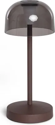 Produktbild von LED Tischlampe Tragbar mir wiederaufladbarem USB-Akku Lendora Braun