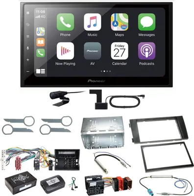 Produktbild von Pioneer SPH-DA250DAB Bluetooth Digitalradio Einbauset für Audi A6 4B Facelift