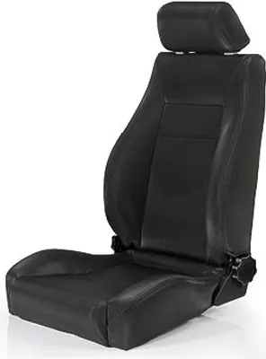 Obrázek produktu pro Sportovní sedadlo vpředu černé Seat Black Jeep CJ 76-86 Wrangler YJ TJ 87-06