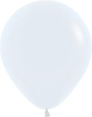 Obrázek produktu pro Sempertex Bílé latexové balónky, bílé 45 cm, 25 ks.
