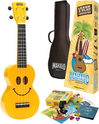 Obrázok produktu pre Mahalo U-SMILE Kit Yellow Sopránové ukulele