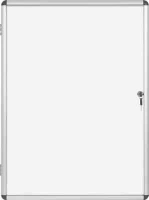 Image de Bi-Office Bi-office vitrine d'affichage Enclore intérieur 72 x 98,1 x 3,5 cm (l x h x p) avec serrure aluminium alu