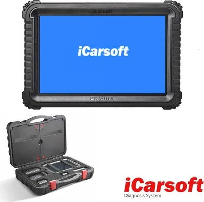 Produktbild von UNIVERSAL PROFI DIAGNOSEGERÄT iCARSOFT CR ULTRA OBD Scanner + e Online Updates DEUTSCH