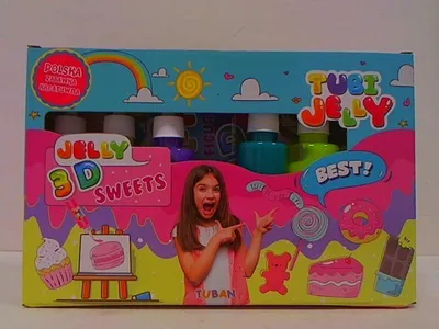 Produktbild von TUBAN Set Tubi Jelly 6col Bonbons TU3323 33231