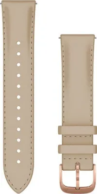 Obrázek produktu pro Garmin 010-12924-21, Kapela, Chytré hodinky, Písková, Garmin, Approach S40 Approach S40 and CT10 Bundle Forerunner 245 Forerunner 245 Music Forerunner 645..., Kůže