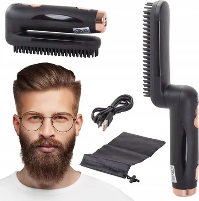 Produktbild von Verk 24164 Bartglättungskamm und Haarbürste