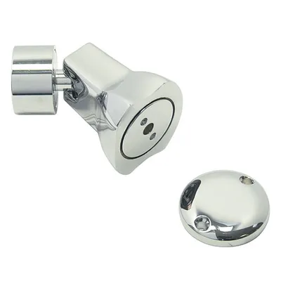 Produktbild von Magnethalter, schwenkbar, Messing verchromt, 40mm