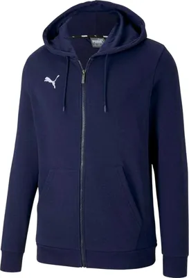 Produktbild von Puma - "TeamGoal 23 Casuals" Kapuzenjacke für Herren GT8942 (S) (Marineblau)