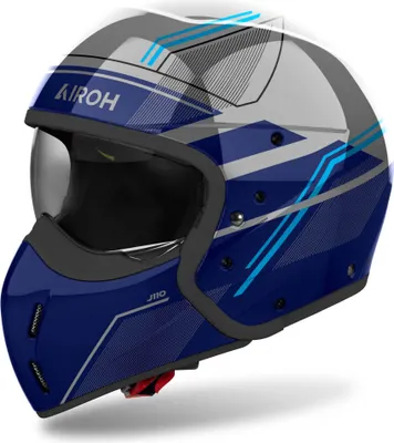 Produktbild von Modular Helm AIROH J 110 Slim Blaugrauer Glanz größe XL
