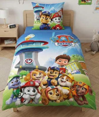 Immagine prodotto di Copripiumino Paw Patrol, 140x200 cm, con federa