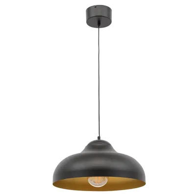 Zdjęcie produktu dla Lampa wisząca DESOLO czarna/złota