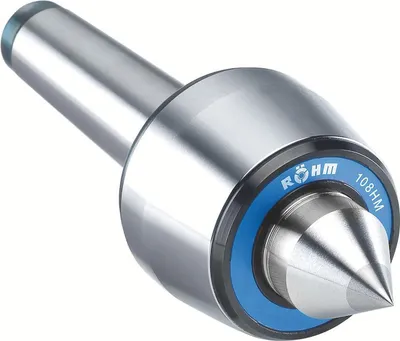 Produktbild von Röhm Mitlaufende Zentrierspitzen 60°, MK  6, Größe 114, mit Hartmetalleinsatz - 221017