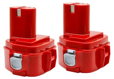 Produktbild von 12V Ni-MH Akku - Ersatzakku für Elektrowerkzeuge - 4,0Ah 4000mAh - Wiederaufladbar - 2er Pack