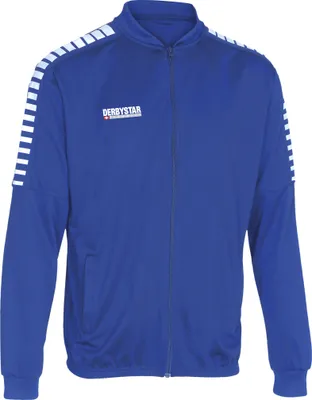 Produktbild von DERBYSTAR Hyper Poly-Arbeitsjacke, Gr.116, blau weiss