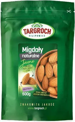 Produktbild von Natürliche helle Mandeln 500g TARGROCH